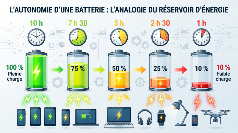 Autonomie de la Batterie