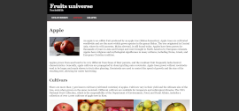 Apples page