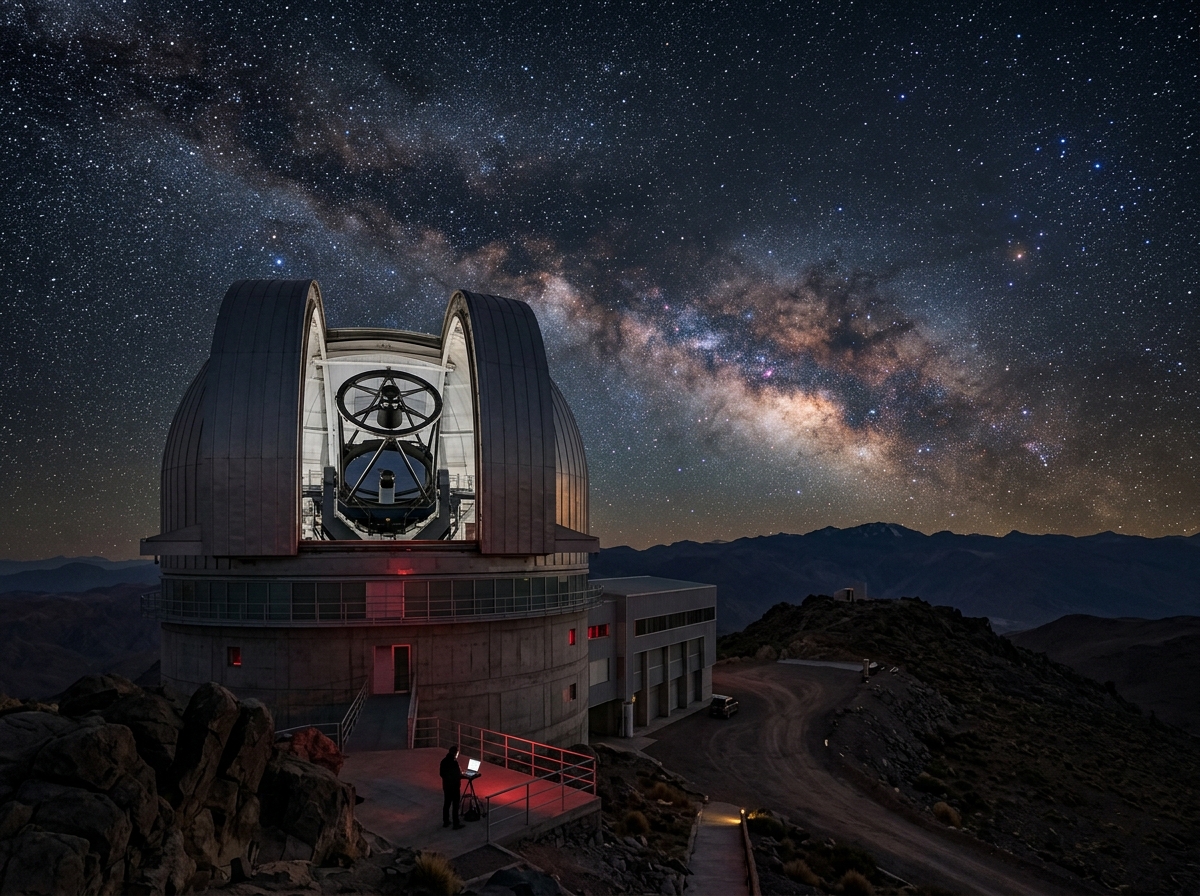 Télescope de l'observatoire