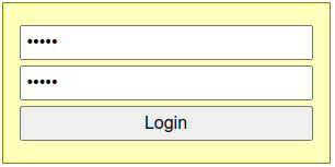 Confirmation d'un mot de passe