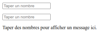 Formulaire vide
