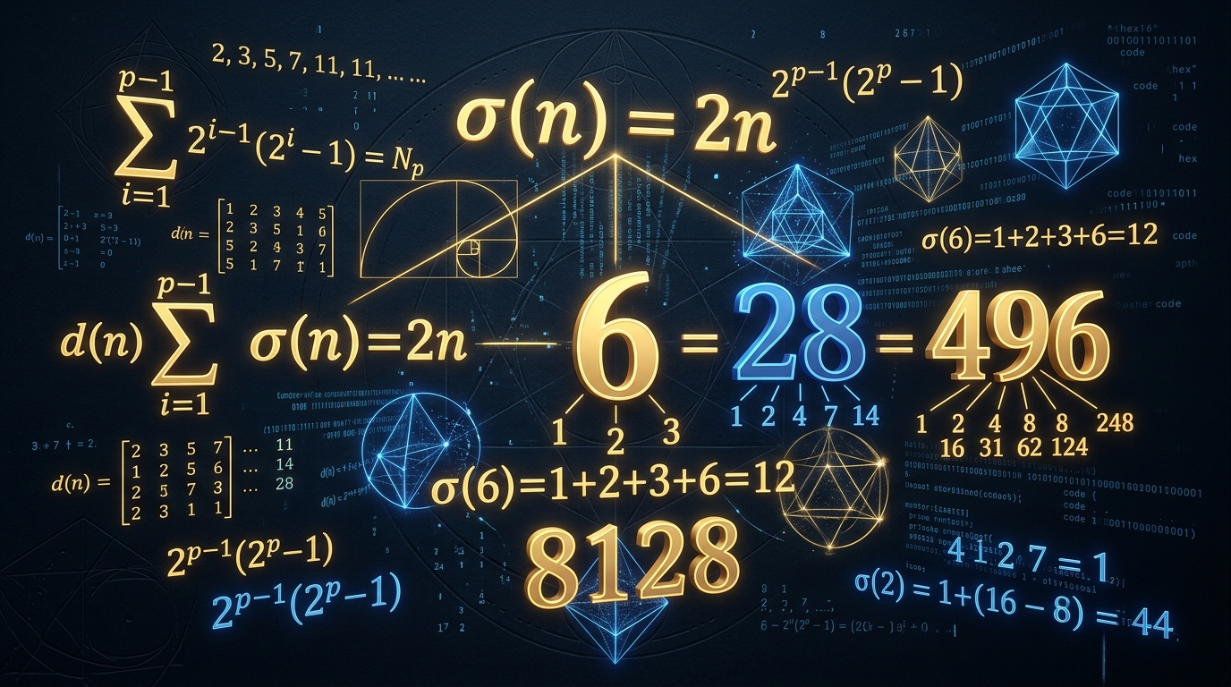 Algorithmes arithmétiques : diviseurs, nombres parfaits et amis
