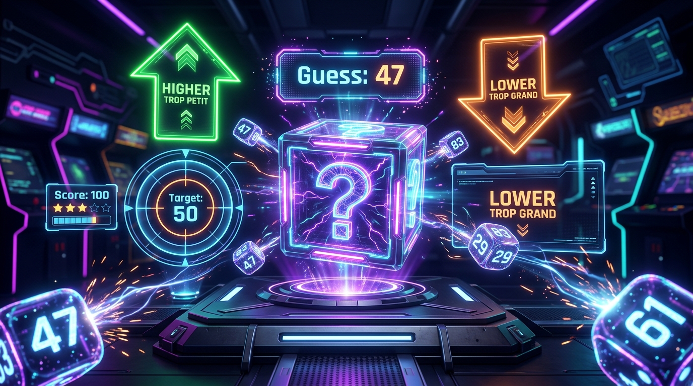 Jeu Number Guesser avec devinette et score